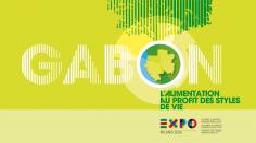 Affiche : le Gabon à l'Exposition universelle de Milan